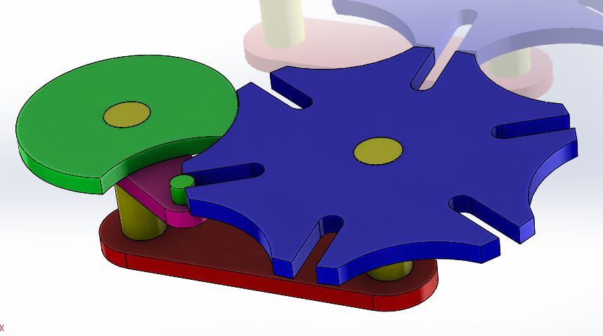 日内瓦驱动机构（间歇运动机构）